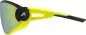 Preview: Alpina 5W1NG Q Eyewear - black matt neon yellow, yellow mirror