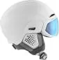 Preview: Alpina Alto Q-Lite Visor Ski Helmet - White Matt