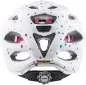 Preview: Alpina Carapax Jr. Velo Helmet - white polka dots