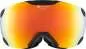Preview: Alpina PHEOS S Q Skibrille - Black Matt/Rot