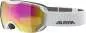 Mobile Preview: Alpina PHEOS S Q Skibrille - White Gloss/Pink
