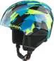 Preview: Alpina Pizi Ski Helmet - Neon-Blue Green Gloss