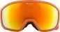 Preview: Alpina SCARABEO Jr. Q-LITE Ski Goggles - Pumpkin Matt Mirror Red