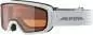 Mobile Preview: Alpina SCARABEO S Q Skibrille - White Gloss/Brown