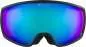 Preview: Alpina Ski Goggles Double Jack Planet Q-Lite - Black Matt/Blue
