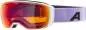 Preview: Alpina Skibrille ESTETICA Q-Lite - White-Lilac Matt/Rainbow
