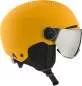 Preview: Alpina Zupo Visor Ski Helmet - Burned Yellow Matt