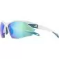 Preview: Alpina Twist Six S Hr Q Sonnenbrille - white matt, q mirror blue