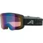 Preview: Alpina Taos Q Skibrille - black-green matt, q green s2