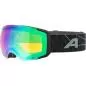Preview: Alpina Falera Mag Matt Q-Lite Skibrille - black-green, silver s2