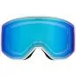 Preview: Alpina Venet Q-Lite Ski Goggles - white matt, blue
