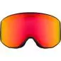 Preview: Alpina Venet Q-Lite Ski Goggles - black matt, red s2