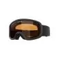 Preview: Alpina Piney 2.0 Childrens Ski Goggles - black matt, orange s2