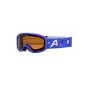 Preview: Alpina Piney 2.0 Childrens Ski Goggles - blue matt, orange s2