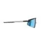 Preview: Alpina Turbo Pro Q Sonnenbrille - black-white mat