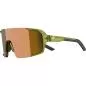 Preview: Alpina Lumin Sportbrille - green transparent, gold mirror cat. 3
