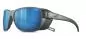 Preview: Julbo Sonnenbrille Camino - Matt Schwarz, Grau Flash Blau