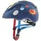 Preview: Uvex Velohelm Kids Kid 2 CC - Dark Blue Rocket Mat