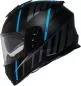 Preview: iXS Integralhelm iXS217 2.0 matt schwarz-hell blau