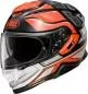 Preview: SHOEI Integralhelm GT-Air 2 Notch TC-8 weiss-orange-schwarz