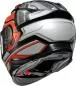 Preview: SHOEI Integralhelm GT-Air 2 Notch TC-8 weiss-orange-schwarz