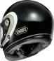 Preview: SHOEI Integralhelm Glamster 06 Bivouac TC-9 schwarz-weiss-silber 2