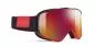 Preview: Julbo Skibrille Alpha - schwarz-rot, rot glarecontrol, flash rot