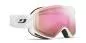 Preview: Julbo Ski Goggles Cyclon - white, reactiv 1-3 high contrast, flash pink