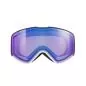 Preview: Julbo Ski Goggles Cyrius - black/white, reactiv 1-3 high contrast, flash blue