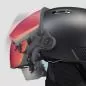 Preview: Julbo Skihelm Globe Evo Mips - schwarz, reactiv 1-3 , flash rot