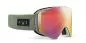 Preview: Julbo Ski Goggles Razor Edge - gray-green, reactiv 1-3 high contrast, flash red