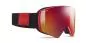 Preview: Julbo Skibrille Sharp - rot-schwarz, rot glarecontrol, flash rot