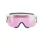 Preview: Julbo Ski Goggles Sniper Evo M - white, reactiv 1-3 high contrast, flash pink