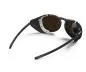 Preview: Julbo Sun Glasses Millenium - black translucent glossy / black / white, brown