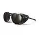 Preview: Julbo Sun Glasses Millenium - black translucent glossy / black / white, brown