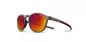 Preview: Julbo Sonnenbrille Shine L - schwarz durchscheinend glänzend / rot, rauchgrau