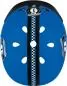 Preview: Globber Kinderhelm Elite Lights - navy blue racing