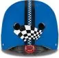 Preview: Globber Kinderhelm Elite Lights - navy blue racing