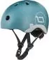 Preview: Scoot and Ride Kinderhelm reflective XXS-S - steel Preview: Scoot and Ride Kinderhelm reflective XXS-S - steel
