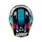Preview: Leatt 8.5 V22 Motocrosshelm Aqua/Royal - türkis-weiss-gelb
