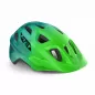 Preview: Met Bike Helmet Eldar - Green Tie-Dye, Matt