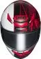 Preview: SHOEI Integralhelm NXR2 Beaut TC-1 - weiss-schwarz-rot
