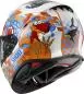 Preview: SHOEI Integralhelm NXR2 Yago TC-2 - weiss-orange-hellblau