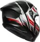 Preview: AGV Integralhelm K6 S Karve matt - schwarz-weiss-rot