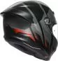 Preview: AGV Integralhelm K6 S Karve matt - schwarz-grau-rot