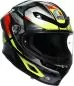 Preview: AGV Integralhelm K6 S Erazer - schwarz-rot-gelb