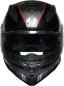 Preview: AGV Integralhelm K7 Kyber - schwarz-rot