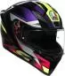 Preview: AGV Integralhelm K1 S Fastlap - schwarz-violett-pink