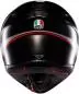 Preview: AGV Integralhelm K1 S Fastlap - schwarz-grau-rot