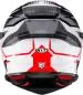 Preview: KYT Integralhelm R2R Parsec - weiss-rot-grau